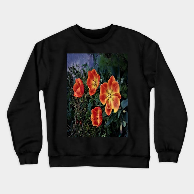 Magic flowers Crewneck Sweatshirt by Marcel1966